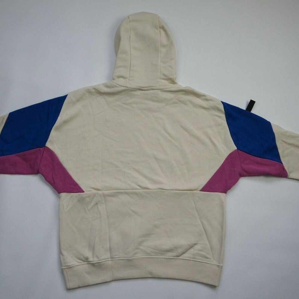 Nike French Terry Womens Hoodie Pullover Beige Athletic Sport - Picture 7 of 9